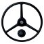 Volant direction complet pour Renault-Claas N 73-1161158_copy-00
